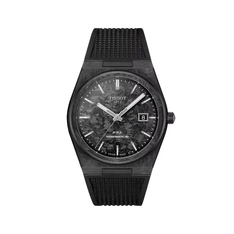 Tissot Prx PowerMatic 80 Carbon Black