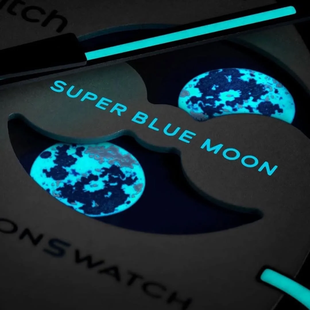 OMEGA X SWATCH MOONSWATCH MISSION TO THE SUPER BLUE MOONPHASE - Image 5