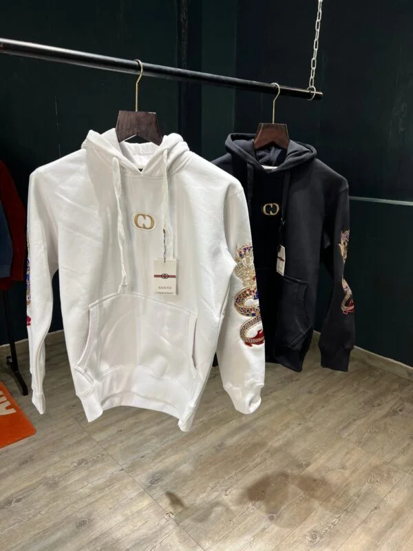 GUCCI X CRIMINAL DAMAGE SIDHU MOOSE WALA EDITION SUPER PREMIUM IMPORTED HOODIES - Image 3