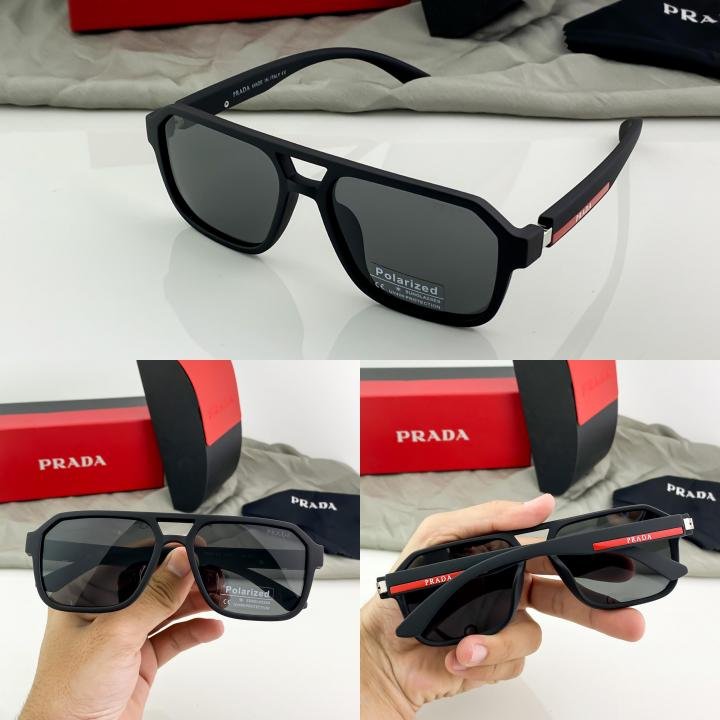 Prada 8952 Black Sunglasses - Image 2