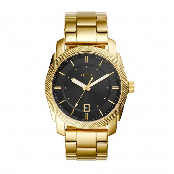 Fossil_FS5340_Stainless_Steel_Black_Dial
