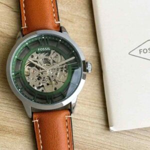 FOSSIL_TOWNSMAN BROWN SILVER GREEN DAIL