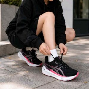 Asicss Gel Kayano 30 Black Lilac Hint