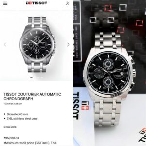 Tissot 1853 Couturier Chronograph (All working)