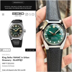 Seiko Kings Mens