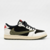 NIKKE AIR JORDAN 1 LOW X TRAVIS SCOTT OLIVE SEMI UA