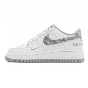 Nikke Air Force 1 07 Diior White And Grey