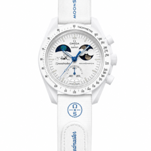 OMEGA WHITE MOON WATCH
