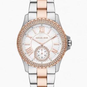 Michael KorsEverest MK7364 Japan Quality Two Tone White Dial