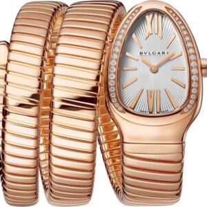 Bvlgari Serpenti Tubogas Rose Gold White