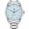 Tommy Hilfiger Bruce Silver Blue Quartz watch