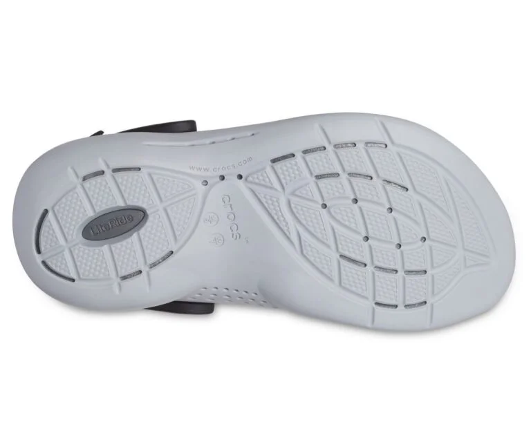 croccs™ LITERIDE™ 360 CLOG BLACK/SLATE GREY - Image 5