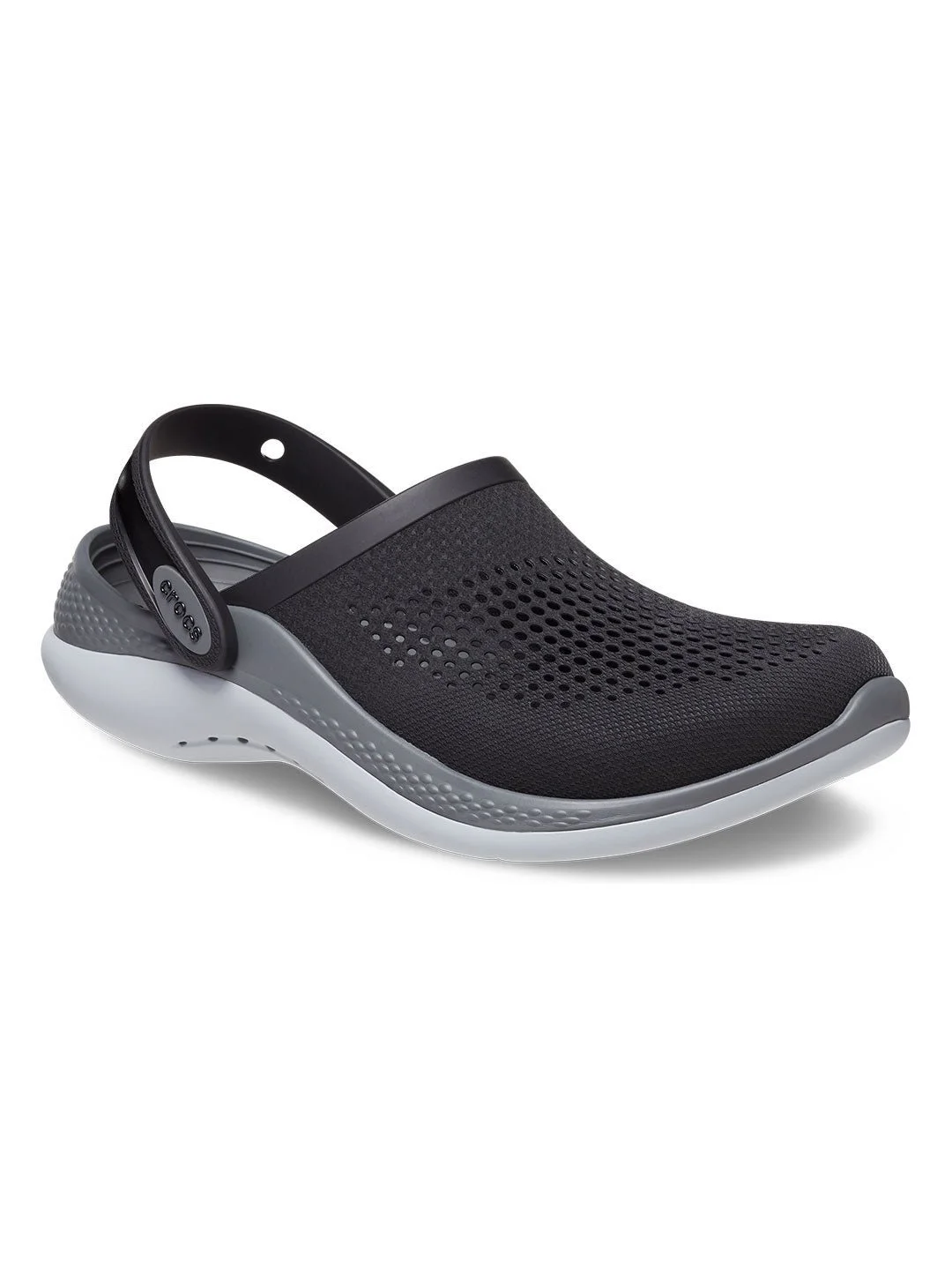 croccs™ LITERIDE™ 360 CLOG BLACK/SLATE GREY - Image 2