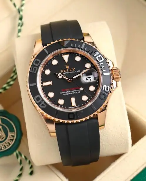 ROLEX YACHMASTER ROSEGOLD VIRAT KOHLI EDITION - Image 2